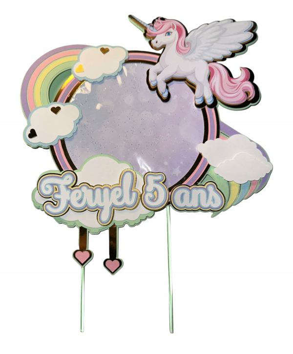 CakeTopper Licorne