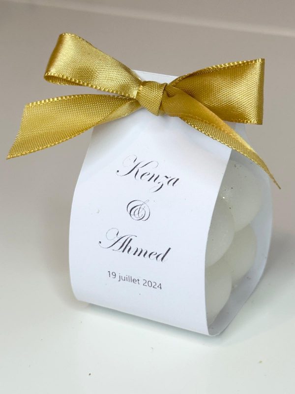 Bougie Mini Bubble avec Emballage Personnalisé – Image 3