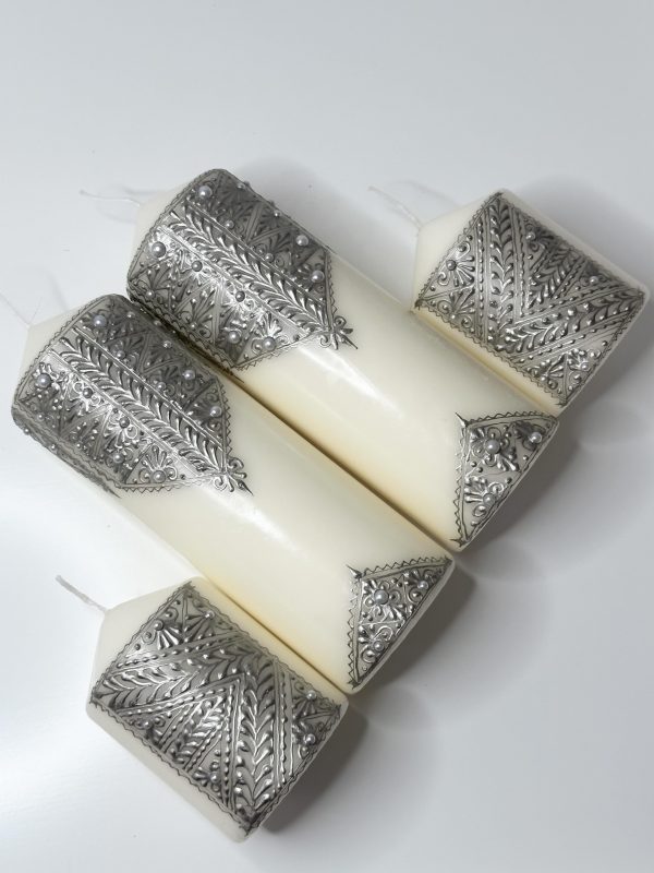 Coffret Bougies Fessi Perlé – Image 2