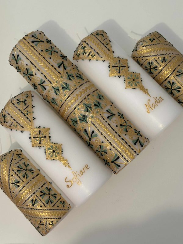 Coffret Bougies Fessi coloré